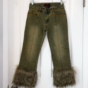 Furry Jeans